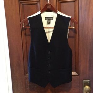 Banana Republic Woman’s Navy Wool Vest